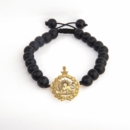 Crown Lion and Sun Bracelet