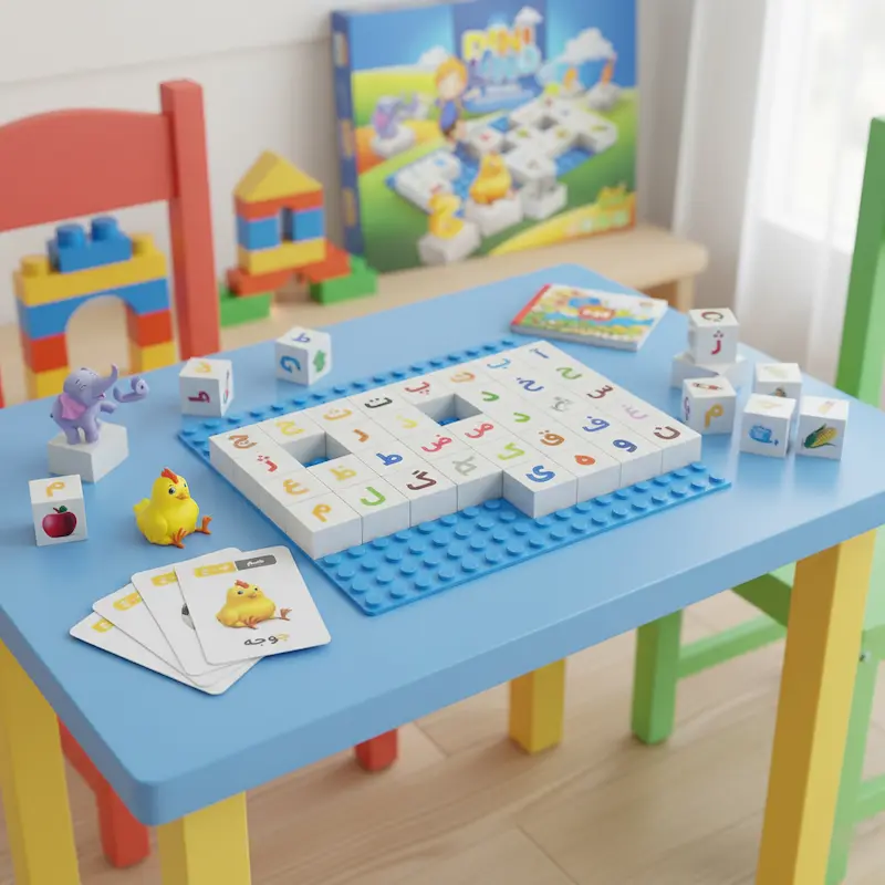 Farsi Alphabet Learning Lego Land