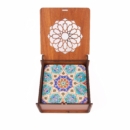 Hexagonal Sunburst Coaster