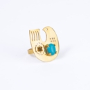 Persian Bird Turquoise Ring
