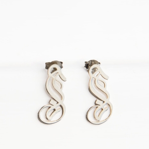 Personalised Persian Earrings - Push back