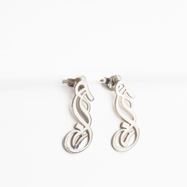 Personalised Persian Earrings – Push back