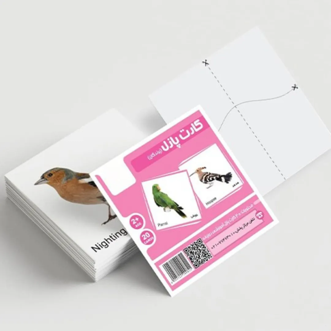 Persian Learning Puzzle Cards