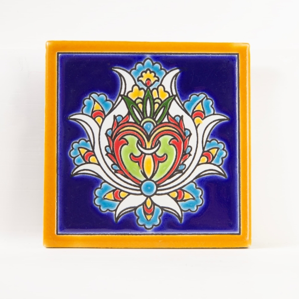 Shah Abbas Clay Tile (k114)