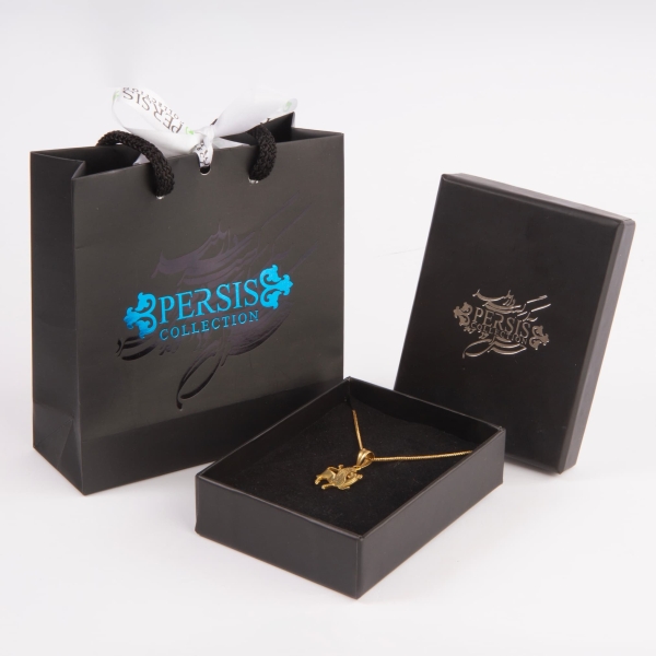 Winged Lion Silver Necklace