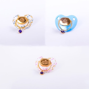 18k Gold Baby Soother