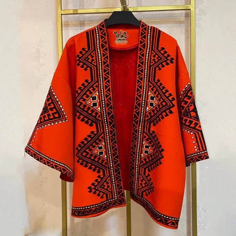 Baluchi Rug Coat - Traditional Persian Elegance Meets