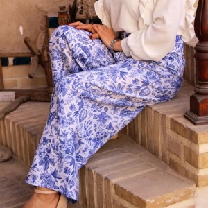 Blue Garden Women’s Pants