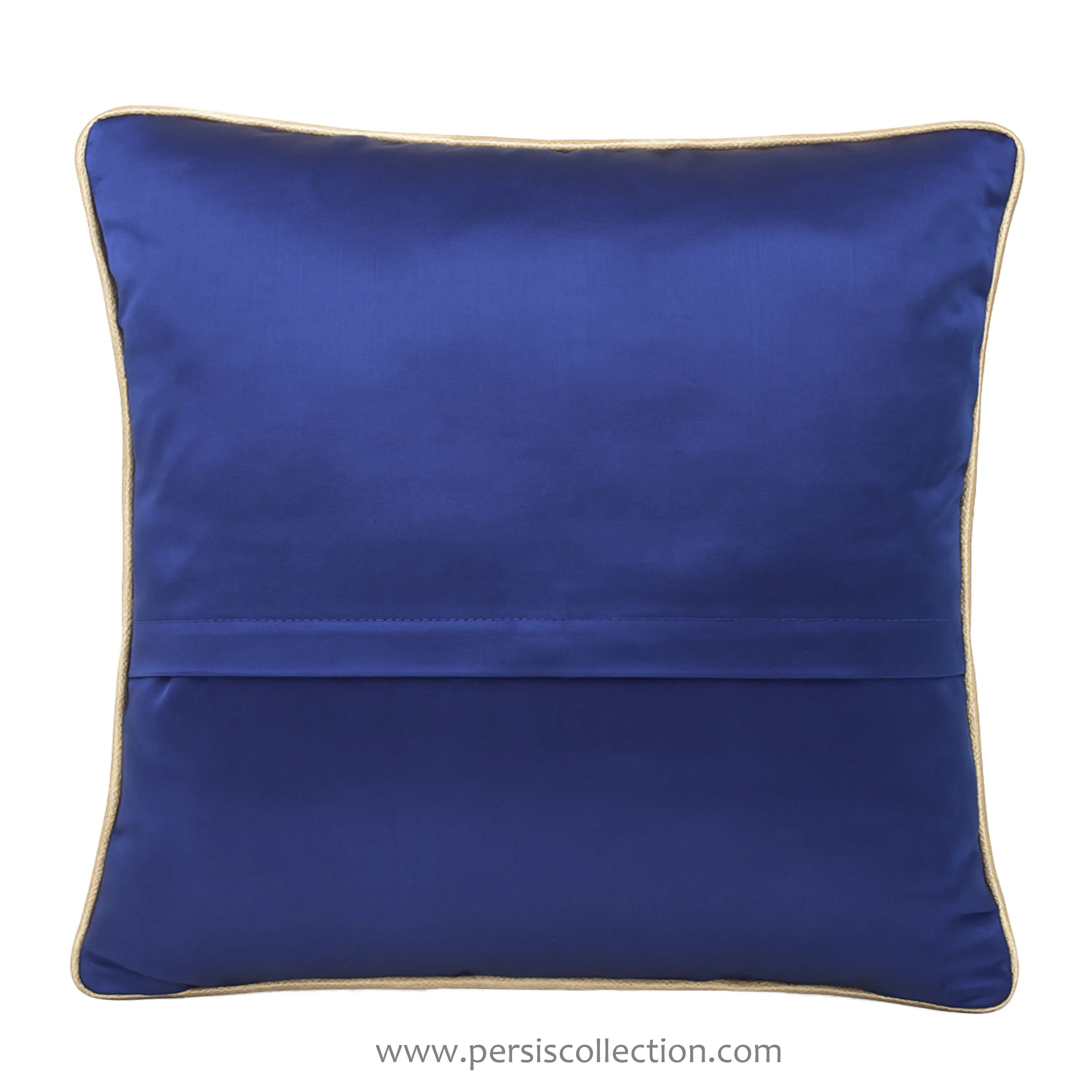 Elegant Navy Termeh Cushion Cover