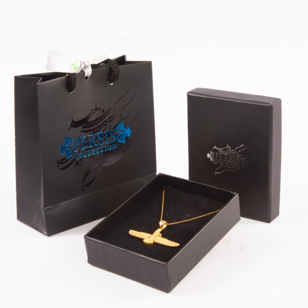18k Gold Farvahar Necklace-Large