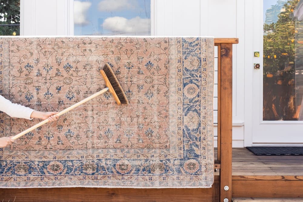 how to clean a persian carpet