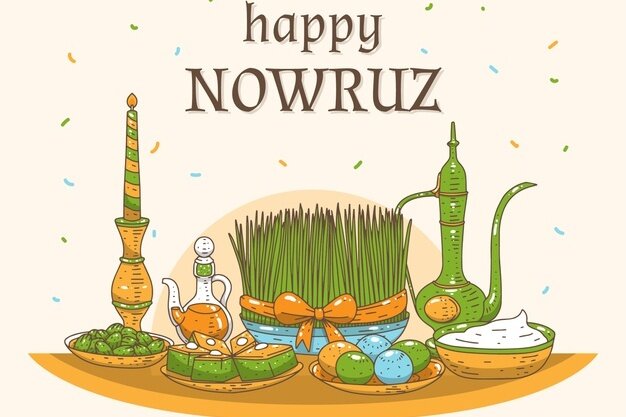 Happy Nowruz in Farsi