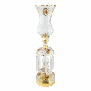 Dutch Rose Tulip 18K Gold Laleh Lamp 75cm
