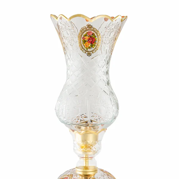 Dutch Rose Tulip 18K Gold Laleh Lamp 75cm