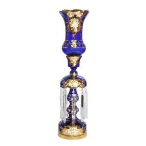 Azure Tulip 18K Gold Plated Laleh Lamp 65cm