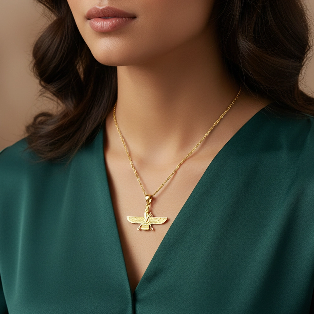 18K Gold Persian Necklace