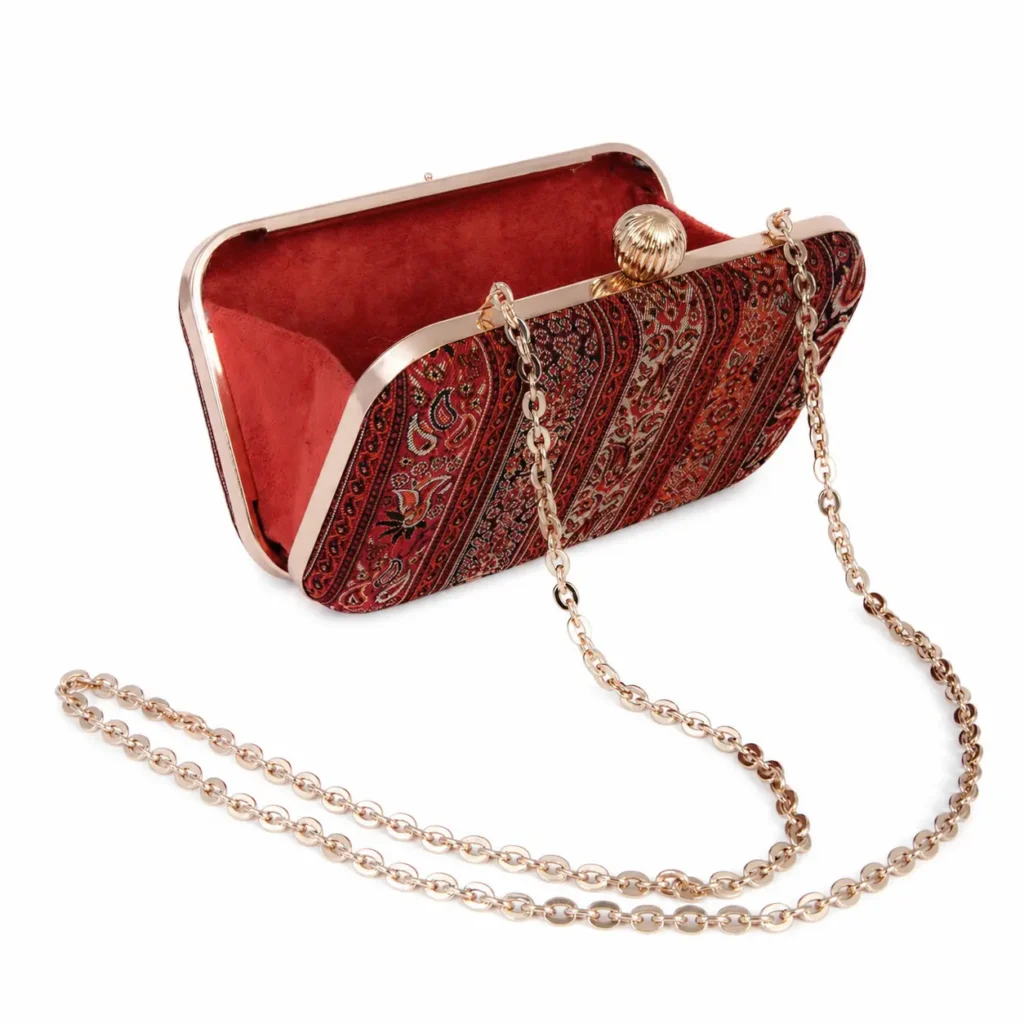 Boteh Jegheh Termeh Clutch Bag