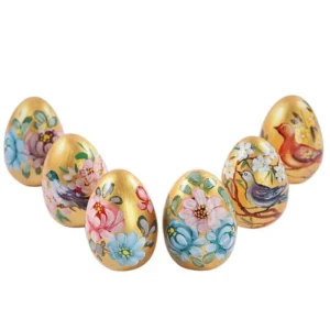 Flower and Bird Nowruz Egg