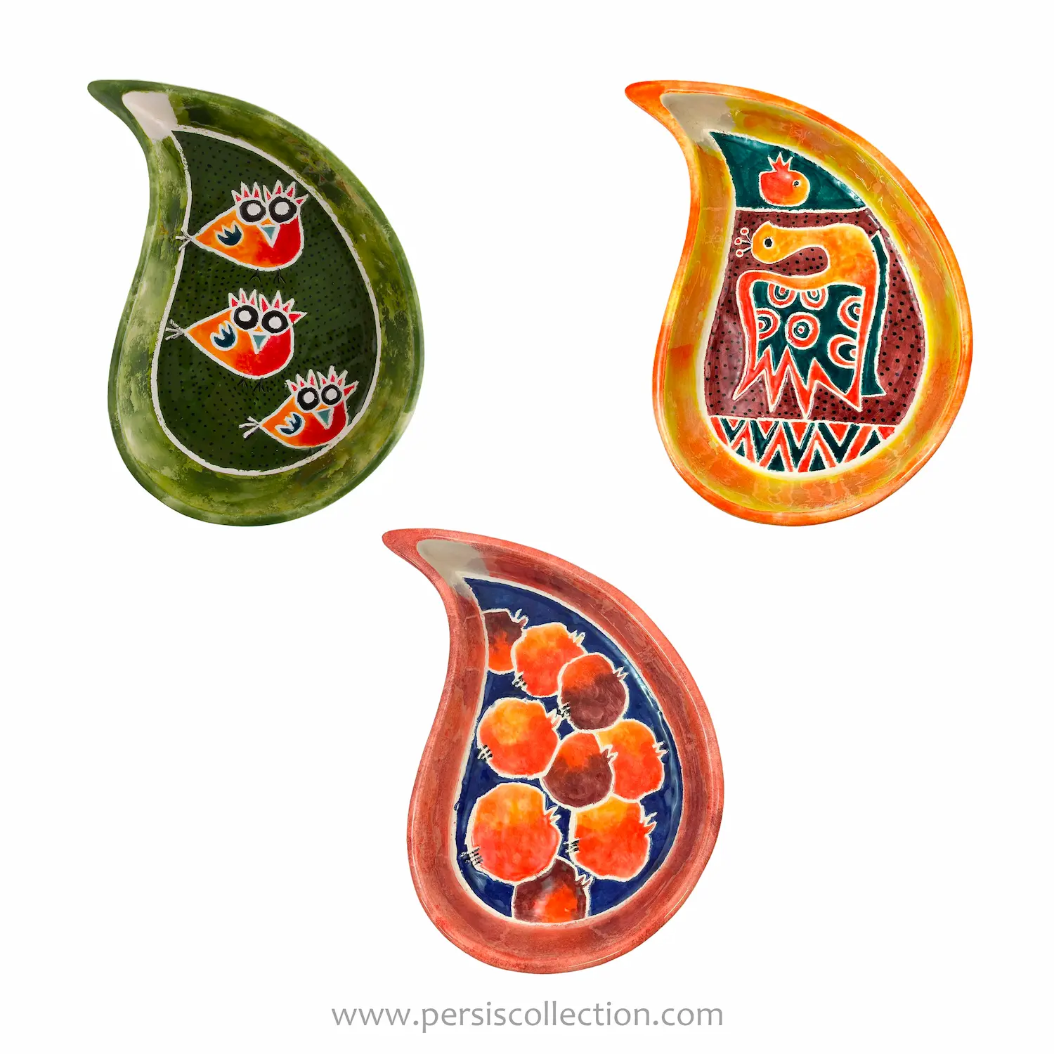 Persian Toranj Paisley Plater