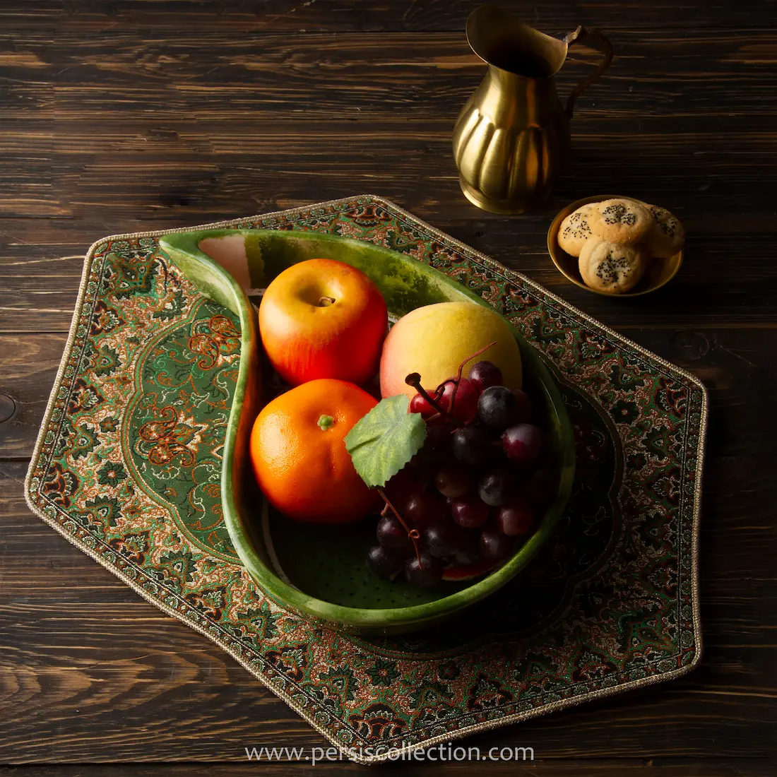 Persian Toranj Paisley Plater