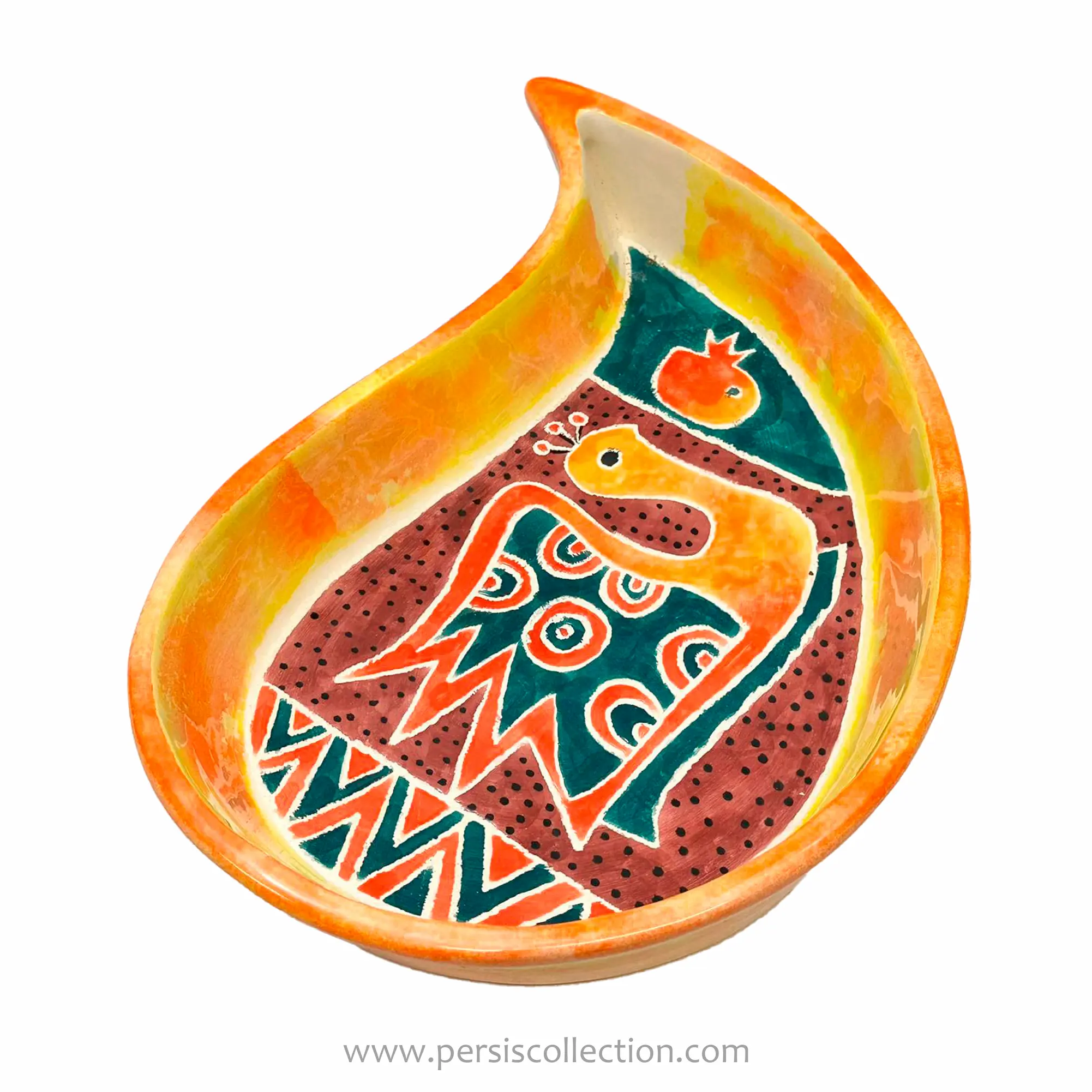 Persian Toranj Paisley Plater
