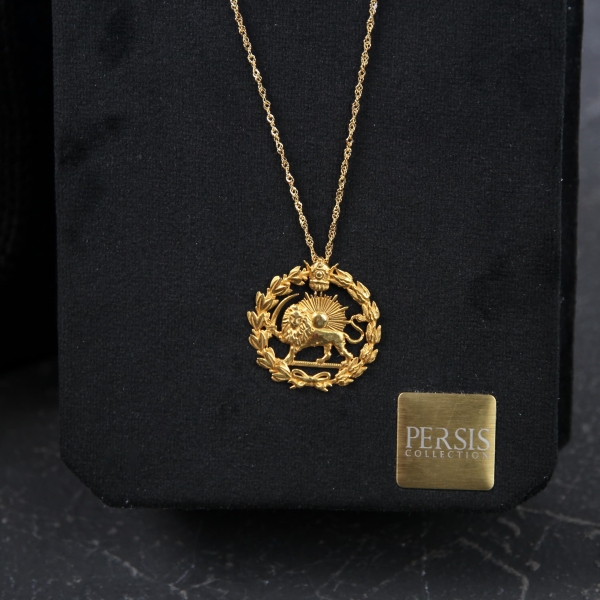 Shir o Khorshid 18K Gold Necklace
