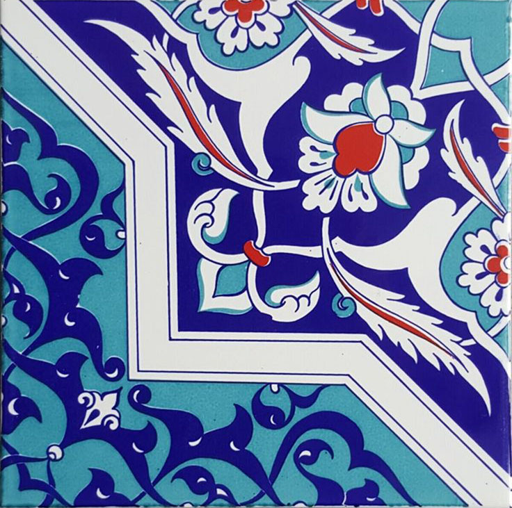 The Star 7 Colors Glazed Tile