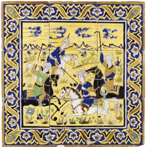 7 Colors polo Glazed Tile