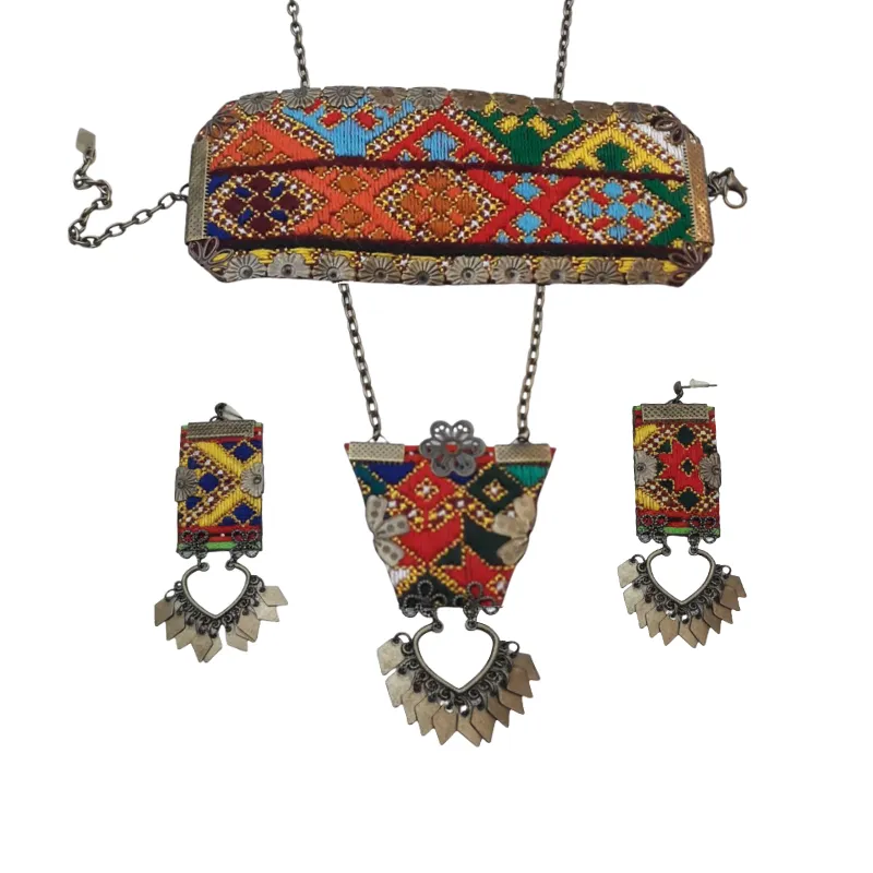 BALOCHI NEEDLEWORK JEWELLERY SET