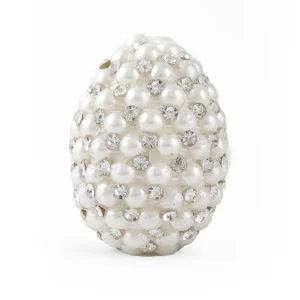 Elegant Pearl and Stone Decorated Eggs – Persian wedding table decor