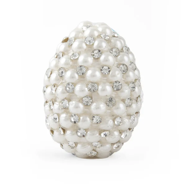 Elegant Pearl and Stone Decorated Eggs – Persian wedding table decor