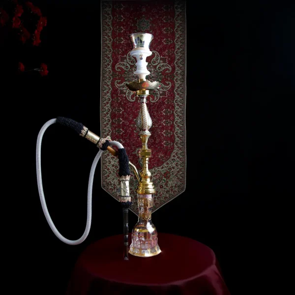 Handcrafted Persian Khatam Hookah- 85cm