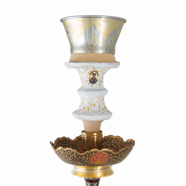 Handcrafted Persian Khatam Hookah- 85cm