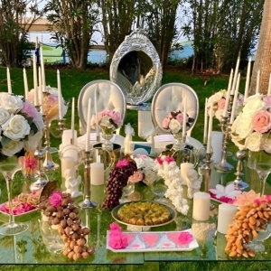 Sofreh Aghd Elegance Collection - Persian Wedding Table Package