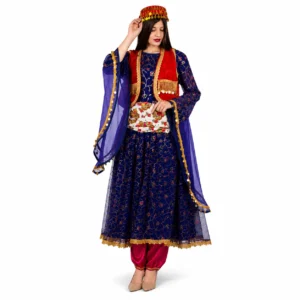 Traditional Persian Kurdish Dress, Sorane Satine Luxury Design