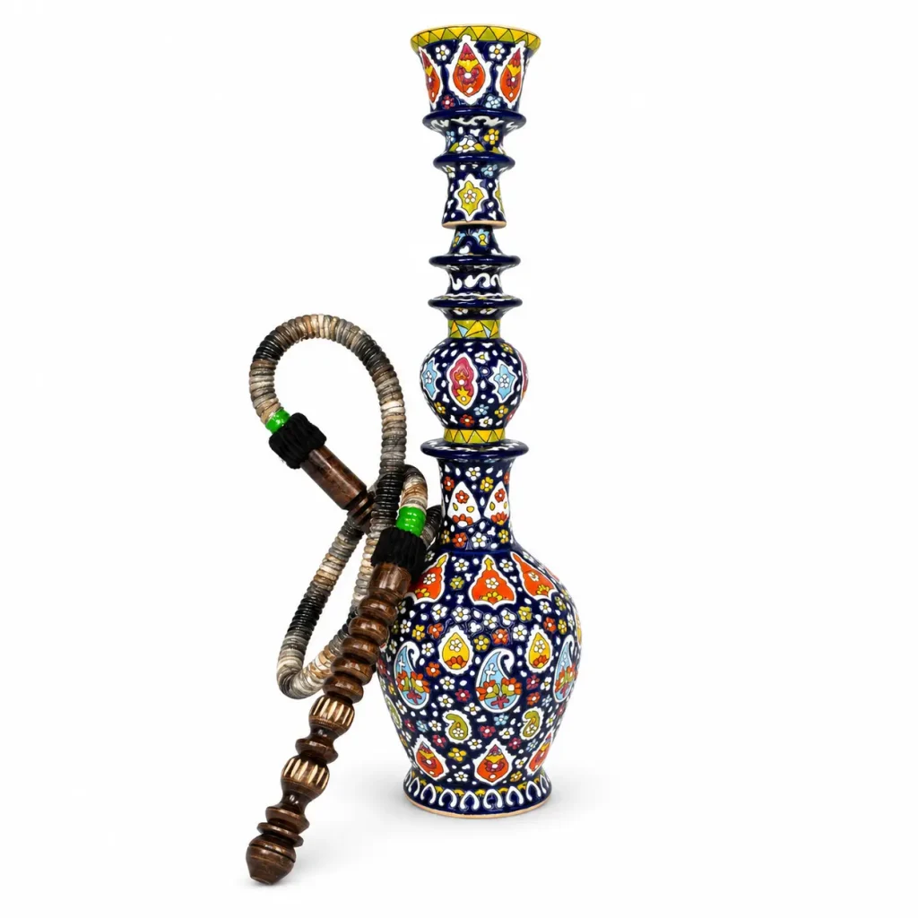 Traditional Persian Minakari Hookah