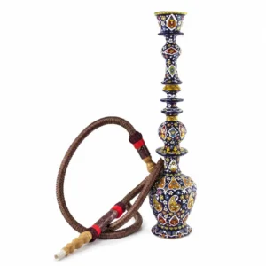 Traditional Persian Minakari Hookah- 60cm