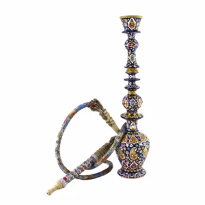 Traditional Persian Minakari Hookah- 60cm