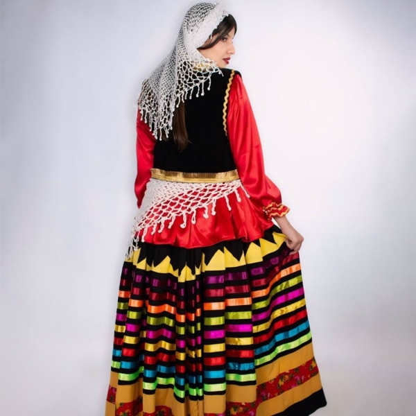 Traditional Qasem Abadi Dress