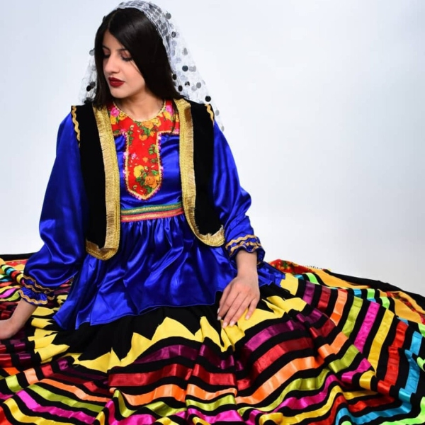 Traditional Qasem Abadi Dress