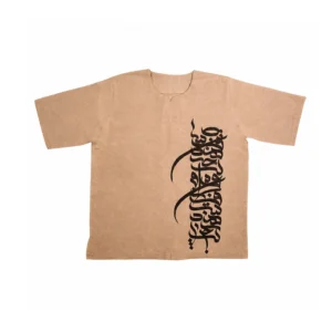 Shahkar Hand-Painted Men’s Cotton Calligraphy Shirt