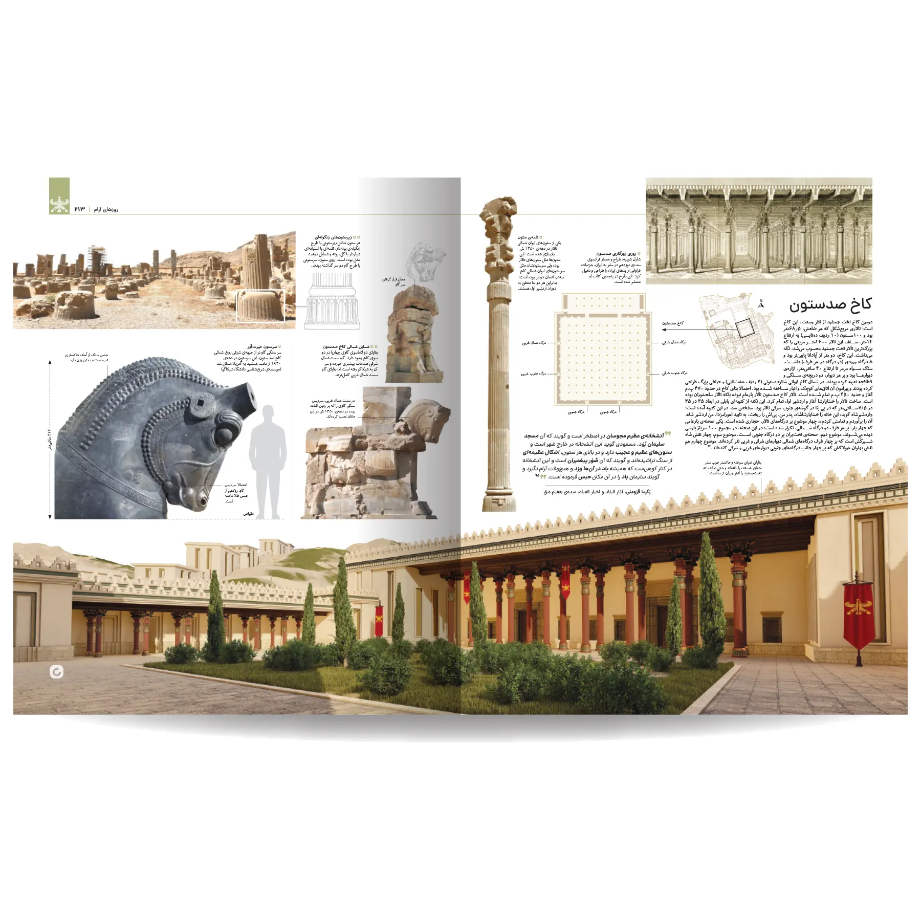 Ancient Iran Illustrated Books – Comprehensive 4-Volume Persian Book Set