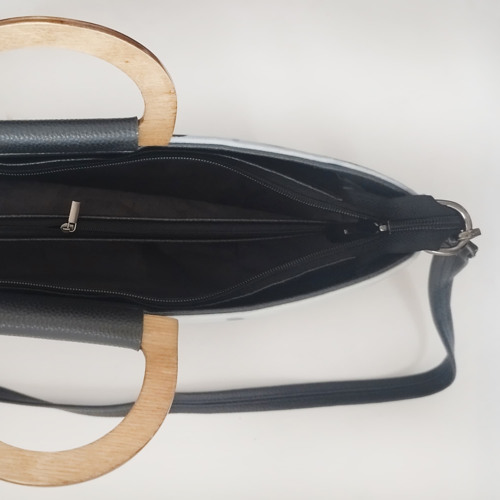 Persian Calligraphy Pattern Handbag - Premium Hand Bag Collection