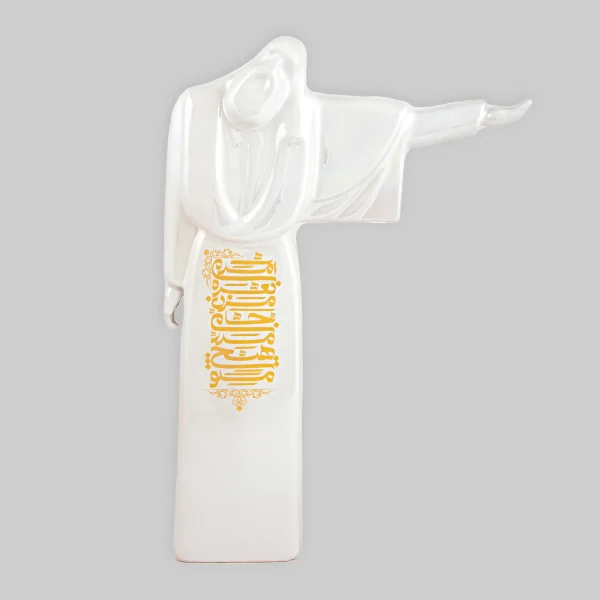 Shams and Rumi Calligraphy Art Sculptures