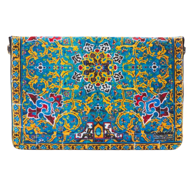 Blue Salar Clutch Bag