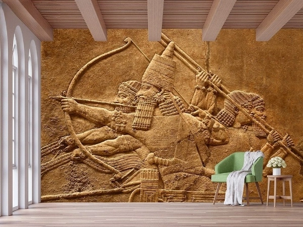 Luxury Achaemenid Wallpaper – Persian Empire Design