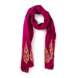 Luxurious Persian Garden Scarf