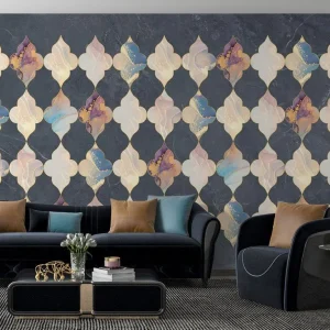 Luxury Multicolor Wallpaper - Abstract Persian Motif