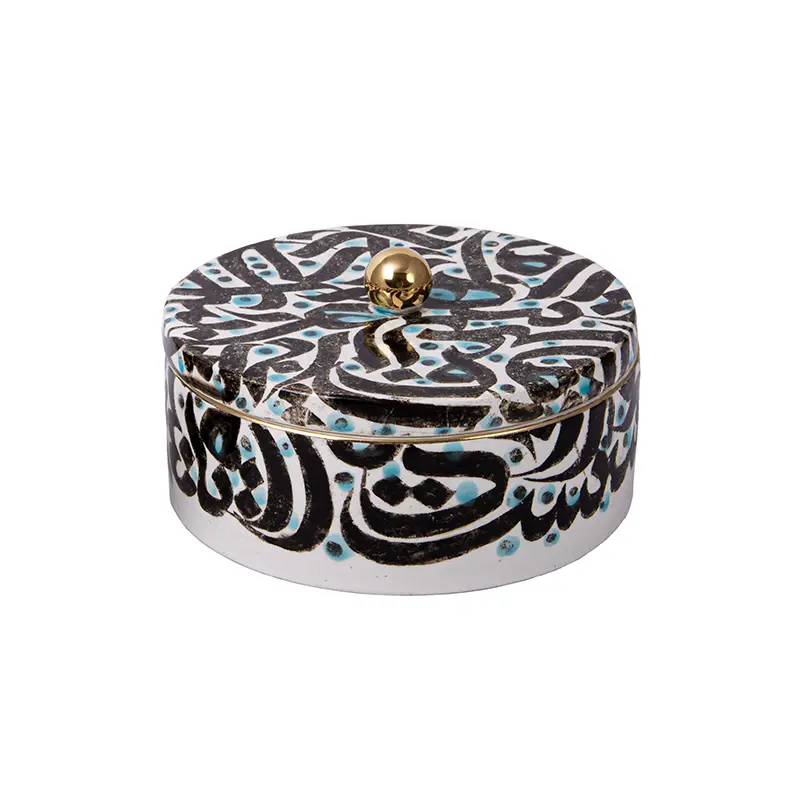 Calligraphy Art Tableware Set – Elegance Persian Design