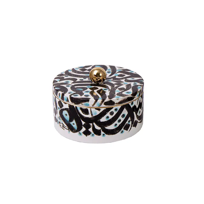 Calligraphy Art Tableware Set – Elegance Persian Design